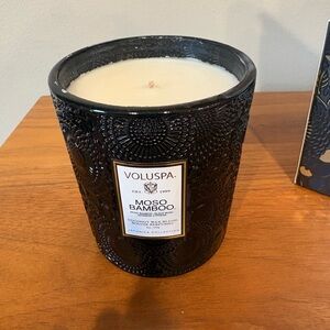 Voluspa  Moso Bamboo 9 Oz Candle. NWT
